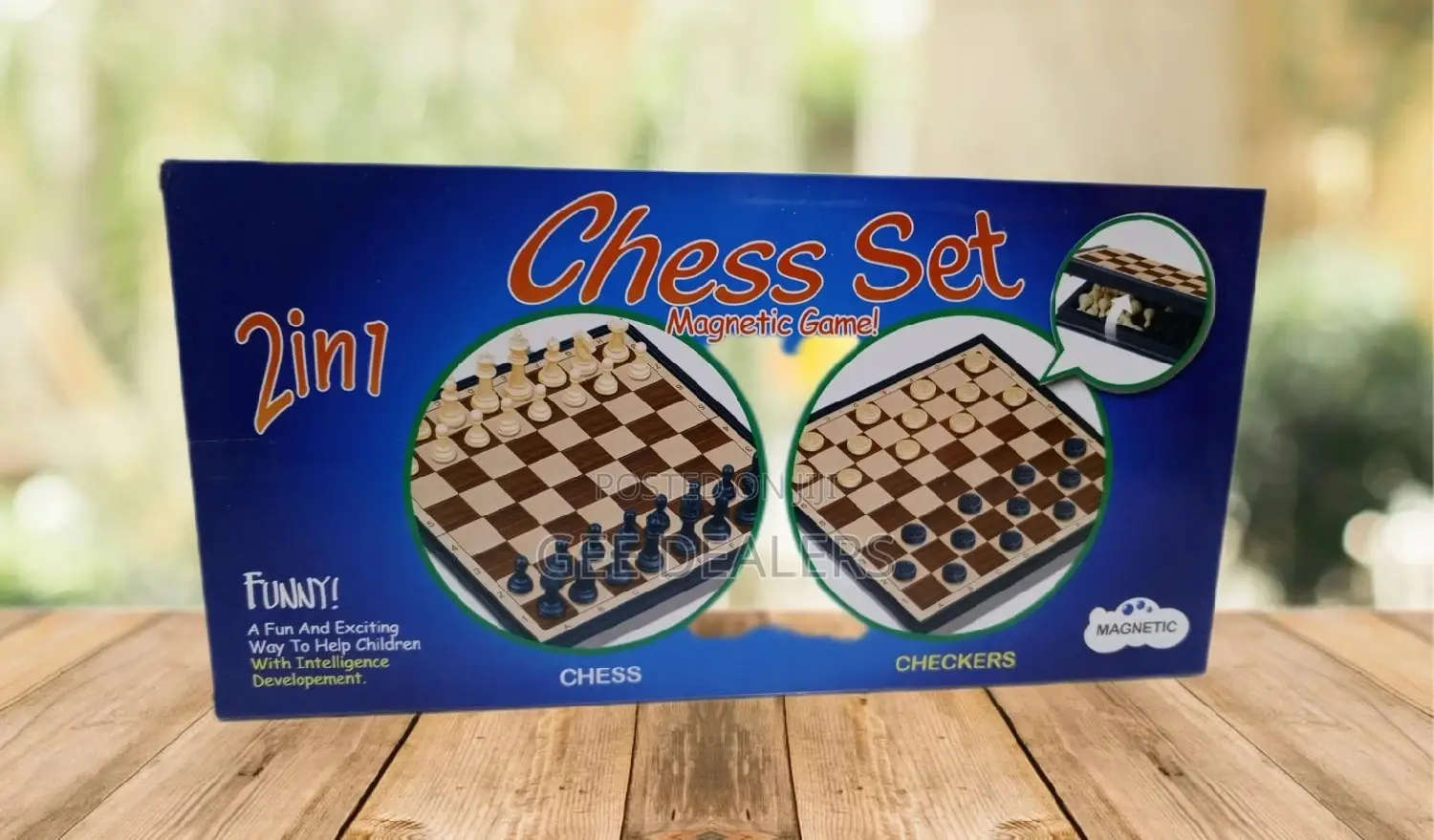 Chess Set 2 in 1 Game