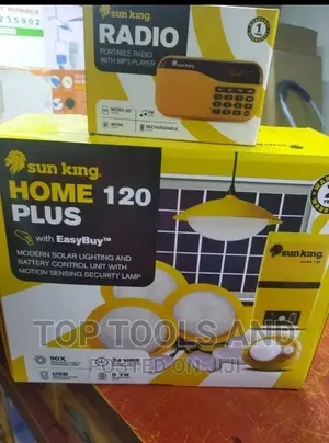 Sun King Home Plus 120 Plus 3 In1 Solar Lighting System Home