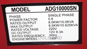 Aico 10kva Diesel Generator WITHOUT ATS SINGLE PHASE
