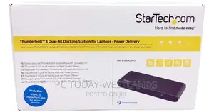 Startech.Com Thunderbolt 3 Dock Dual Monitor 60hz Laptops