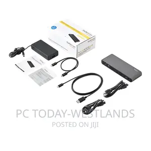 Startech.Com Thunderbolt 3 Dock Dual Monitor 60hz Laptops