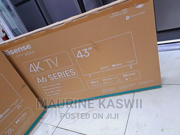 Hisense 43” 43a6hken Smart Frameless Uhd Tv