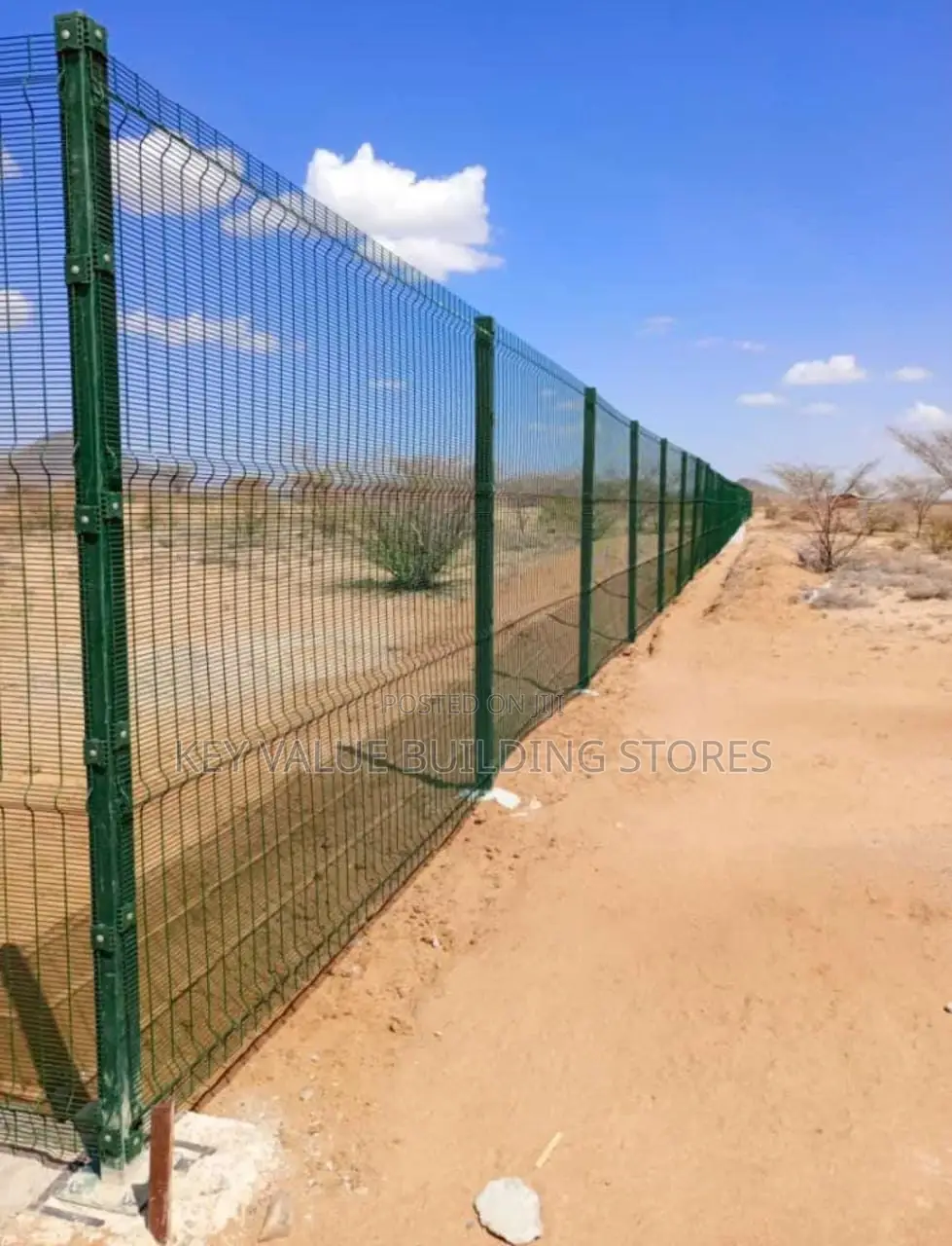 Clearview Anti-Climb Mesh Fence