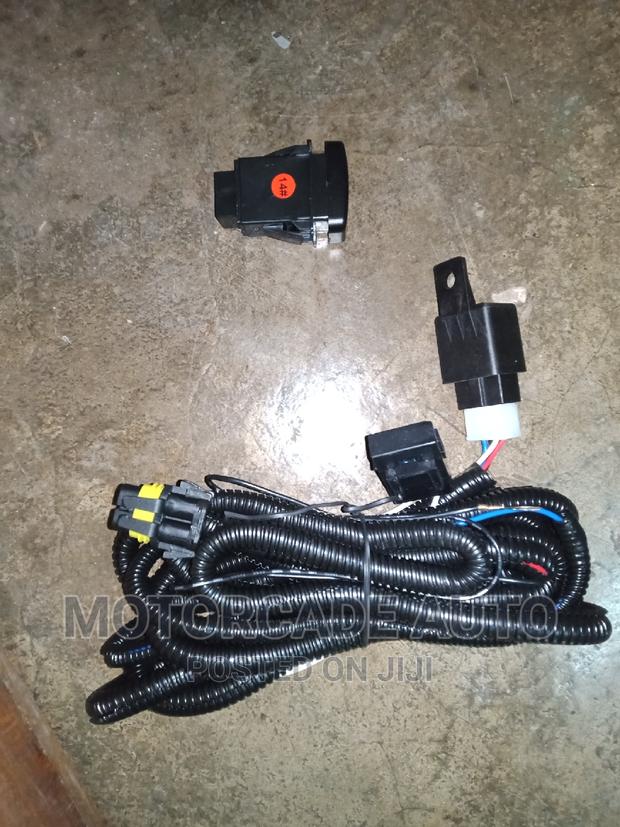 Fog Lights Wire Cable,Relay and Switch - main view