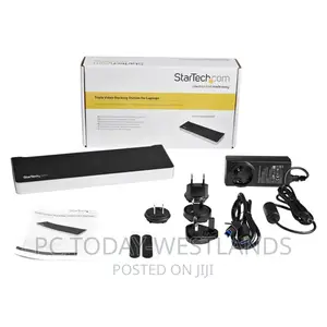 Triple Monitor USB 3.0 Docking Station With 2x4k Displayport