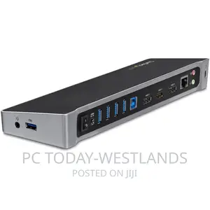 Triple Monitor USB 3.0 Docking Station With 2x4k Displayport