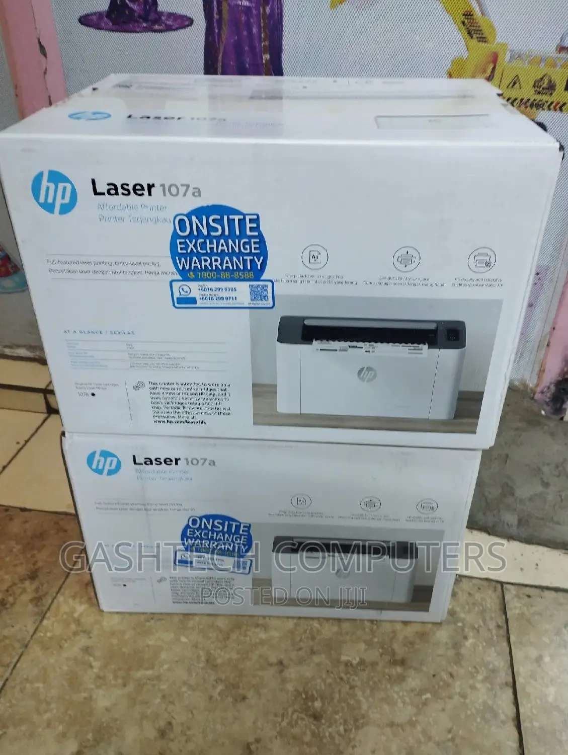 HP Laserjet 107A (A4) Laserjet Printer||HP 107A Printer