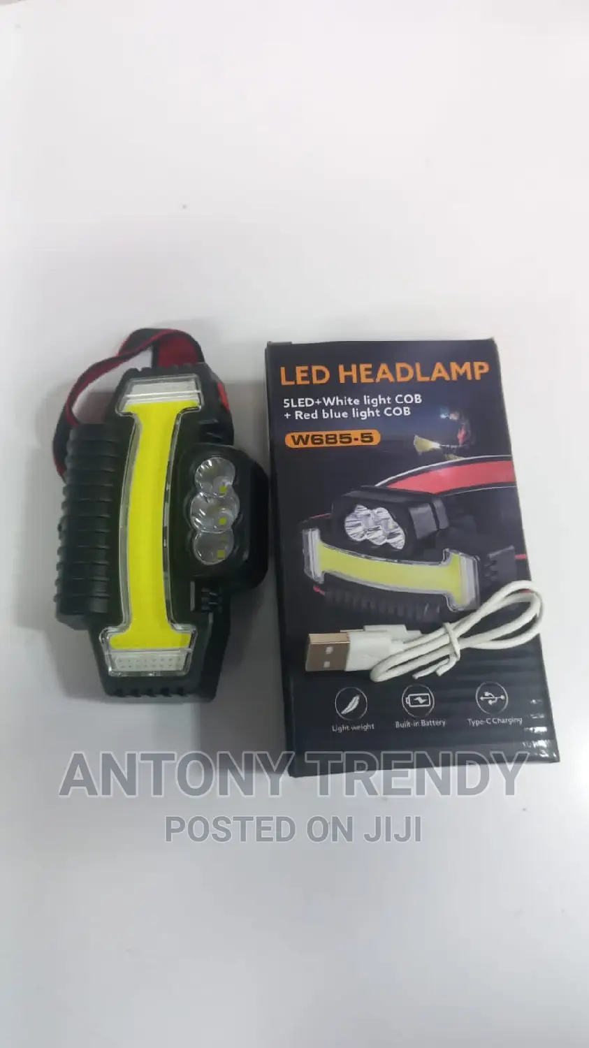 Head Lamp, Head Torch, Rechargeable