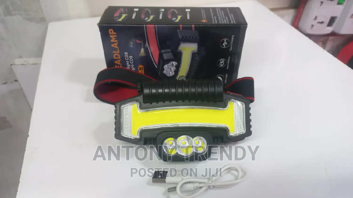 Head Lamp, Head Torch, Rechargeable