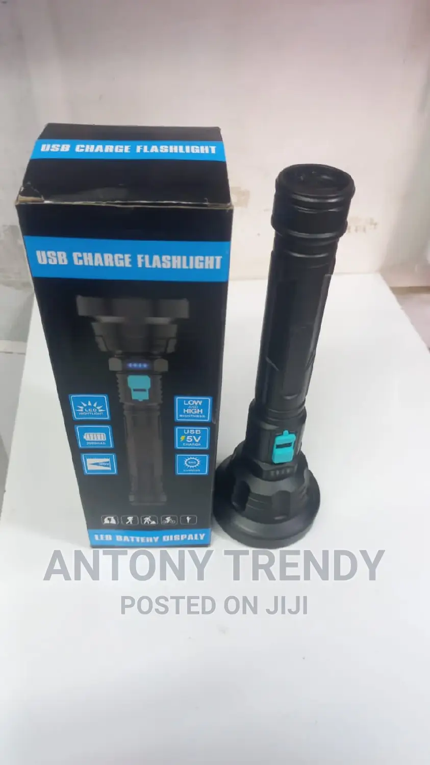 Usb Rechargable Flashlight