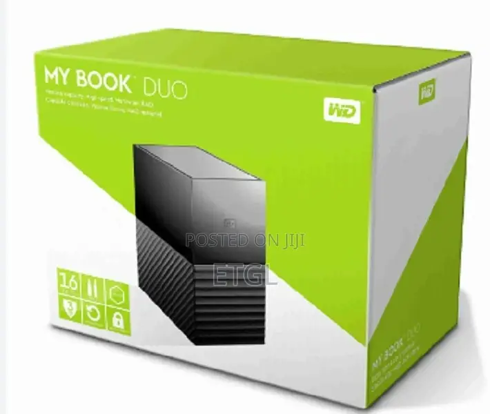 WD My Book Duo 16TB - WD My Book Duo 16TB - WDBFBE0160JBK-EE
