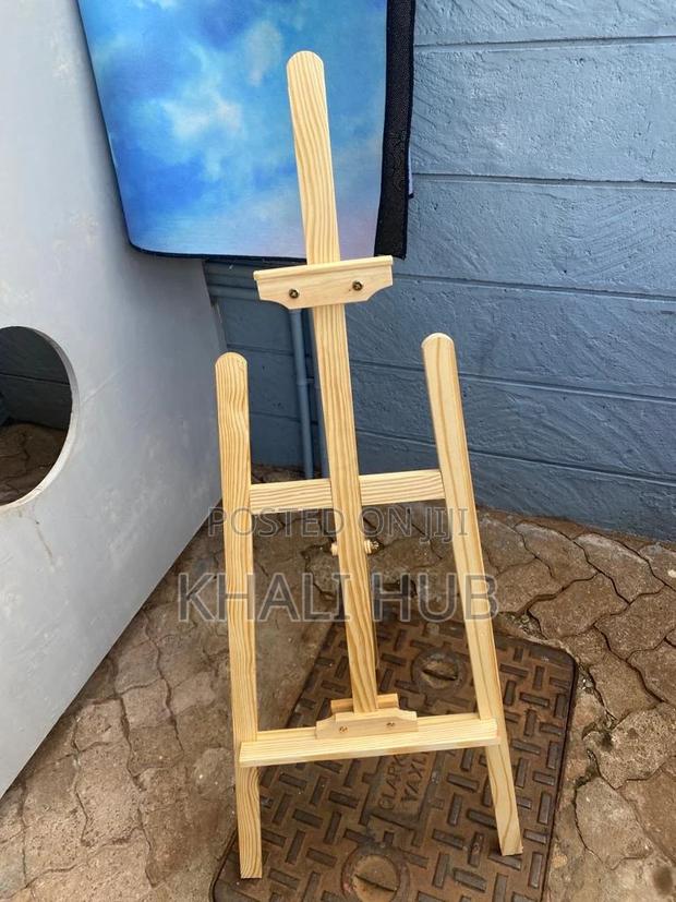 Canvas Stand Easel Wooden Pine Canvas Stand 120cm - main view