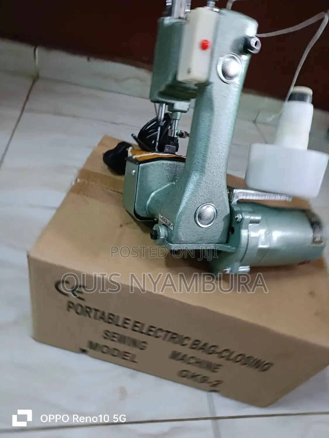 Portable Electric Bag Closing Machine