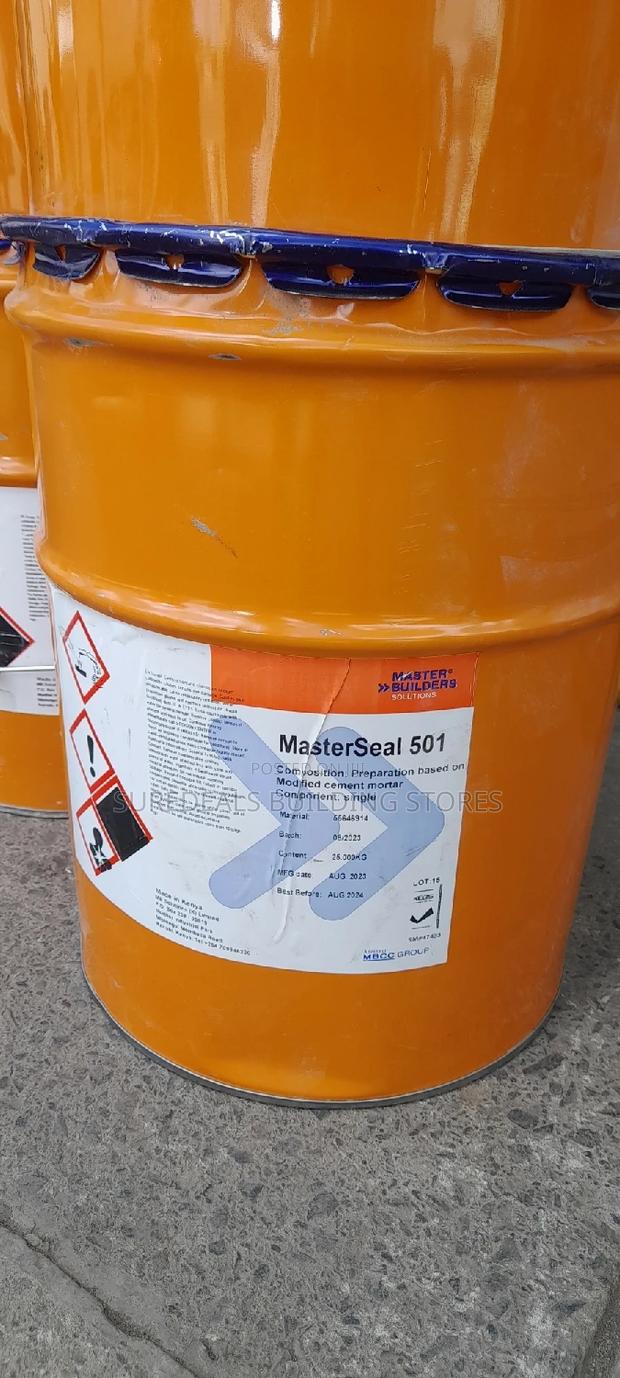 Masterseal 501 - Waterproofing System-Concrete Block Work