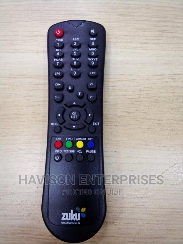 Zuku Remote - main view