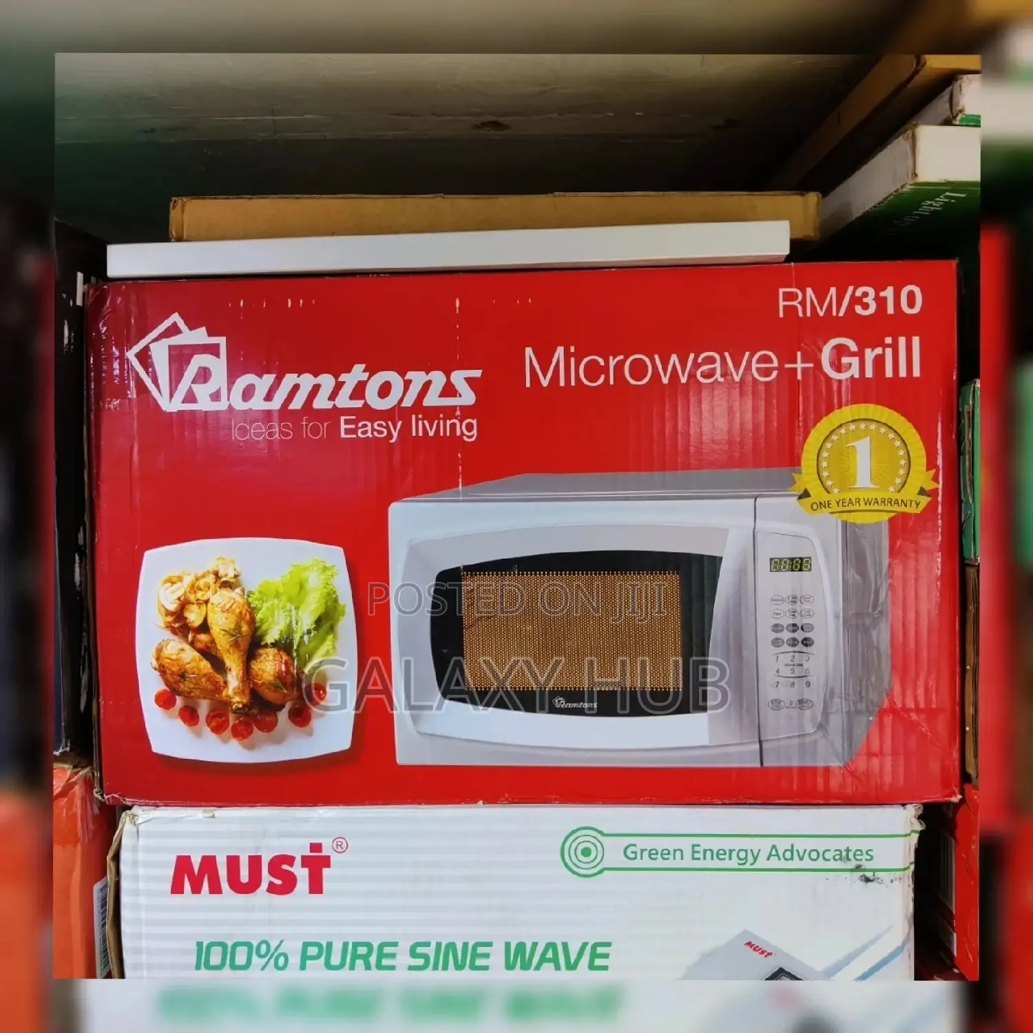 Microwave, Ramtons Digital Microwave 20litres With Grill
