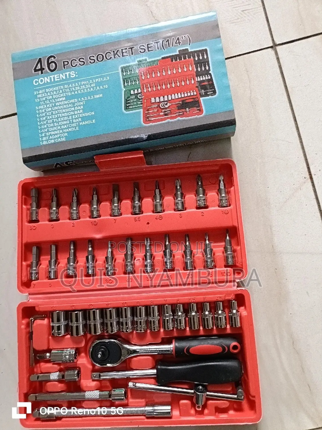 46pieces Socket Set