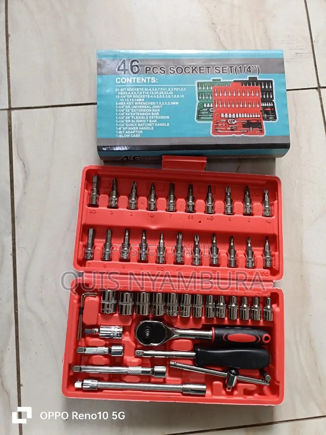 46pcs Socket Wrench Set