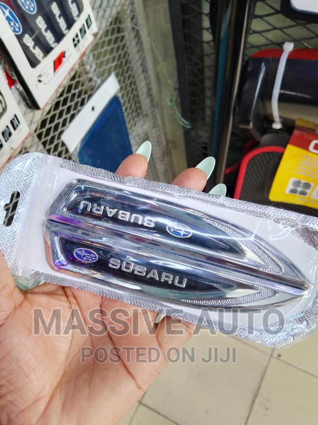 Subaru Styling Decoration Metallic Log/ Badge