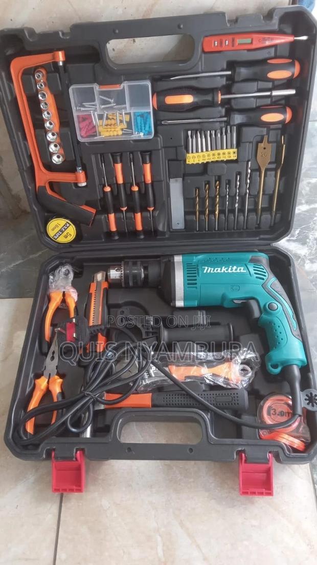 Electric Makita Drill Set/ New Makita Drill Machine - main view