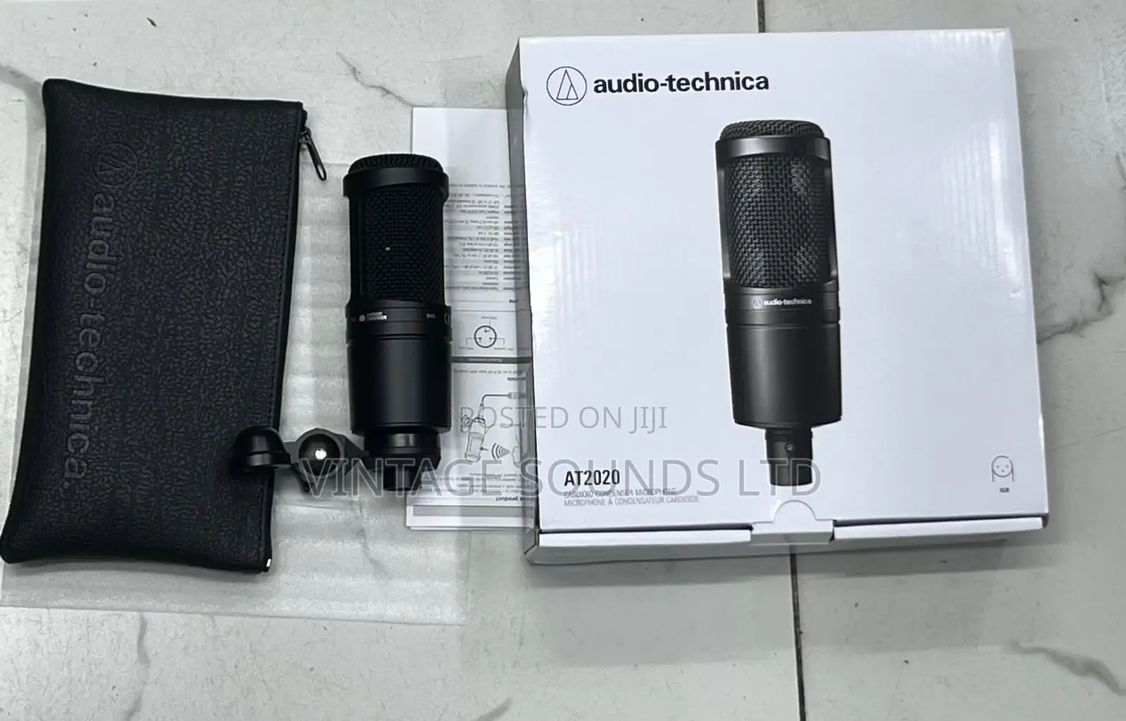 Audio-Technica AT2020 Cardioid Condenser Studio