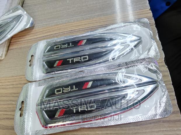 TRD Styling Metal Car Emblem/ Logo - main view