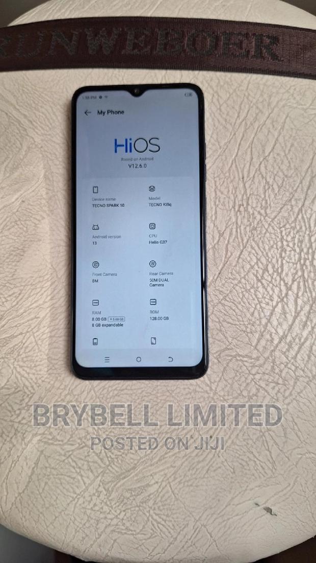 Tecno Spark 10 128 GB Black - thumbnail 6