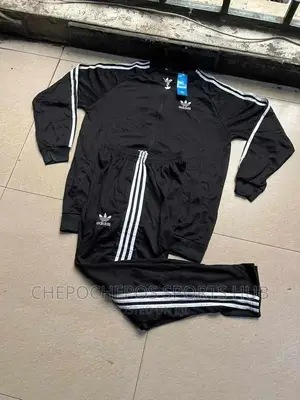 Black Quality Imported Tracksuits