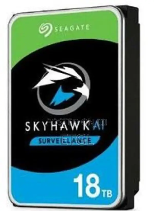 Seagate Skyhawk Hard Drive 18tb Surveillance - St18000ve002