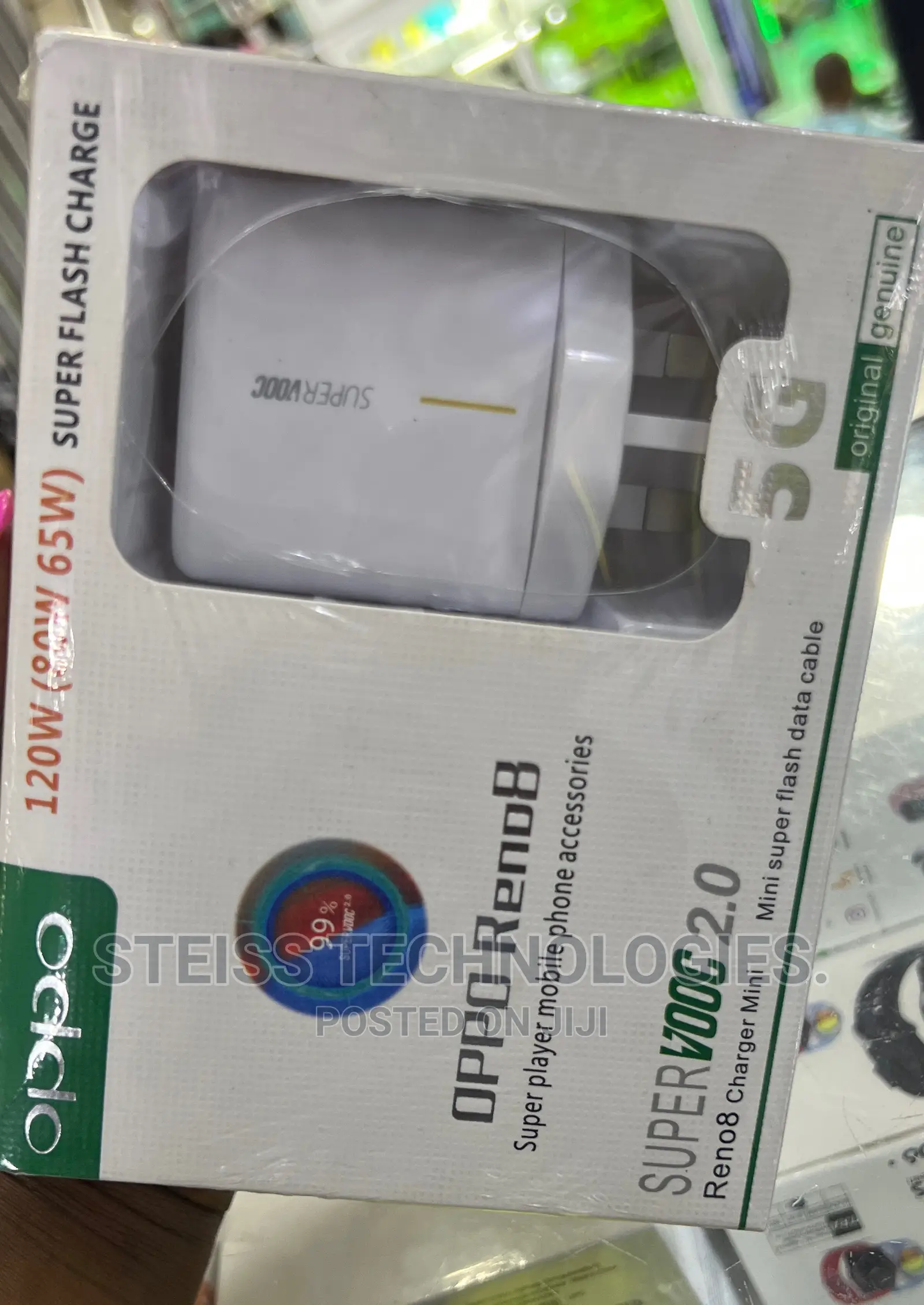 Oppo Reno 8-65watts Charger.