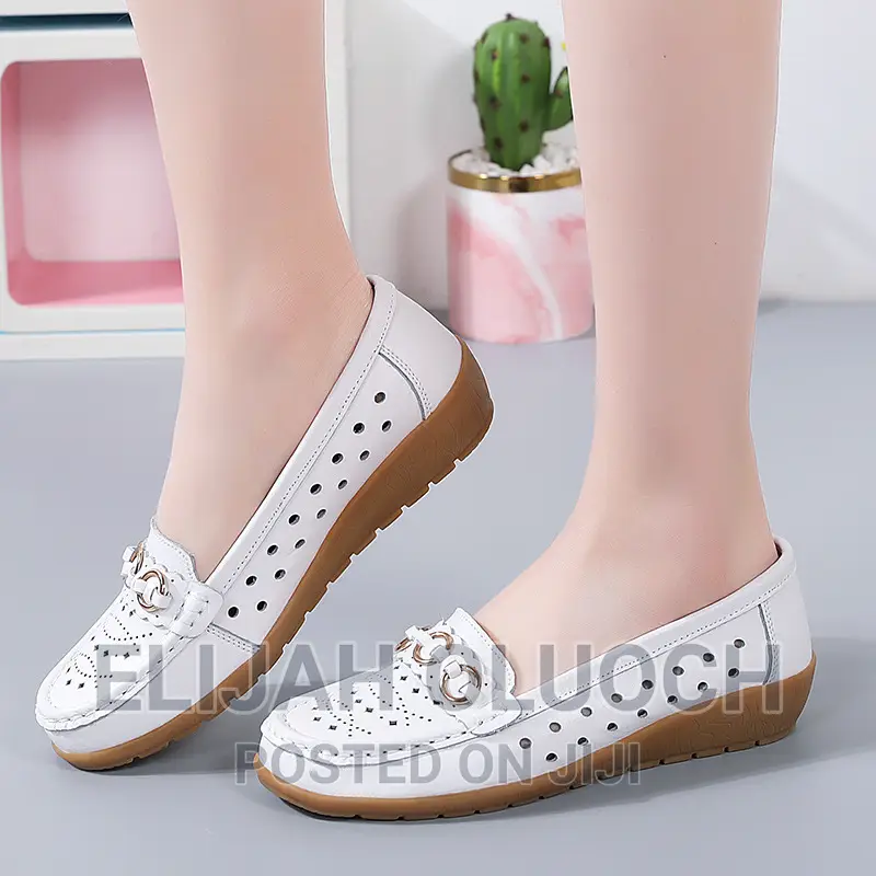 Breathable Wedge Loafers