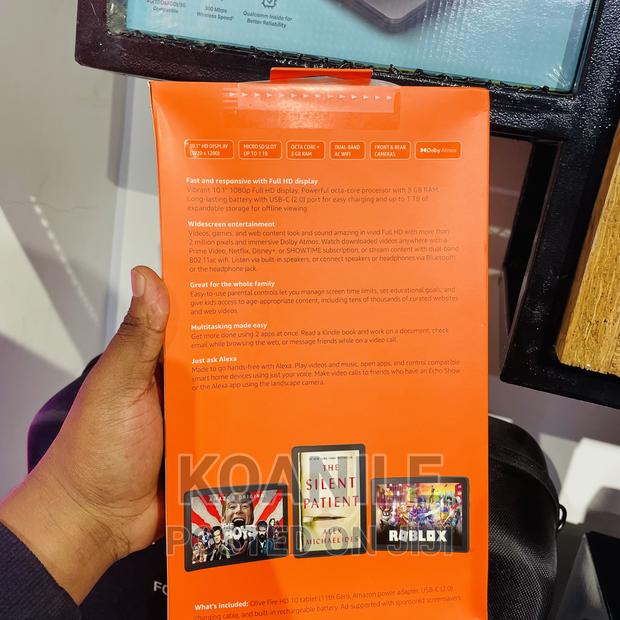 New Amazon Fire HD 10 (2021) 32 GB Green - thumbnail 3