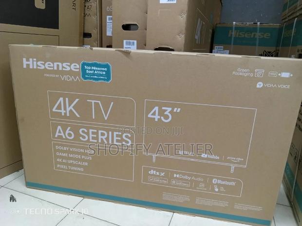 Hisense 43" A6 Series Smart Tv - main view