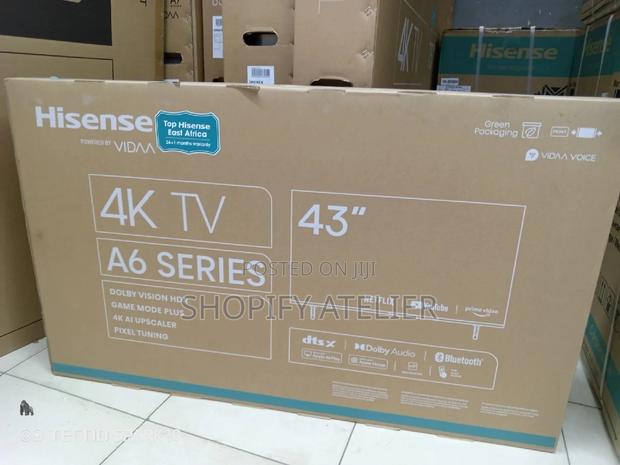Hisense 43" A6 Series Smart Tv - thumbnail 2
