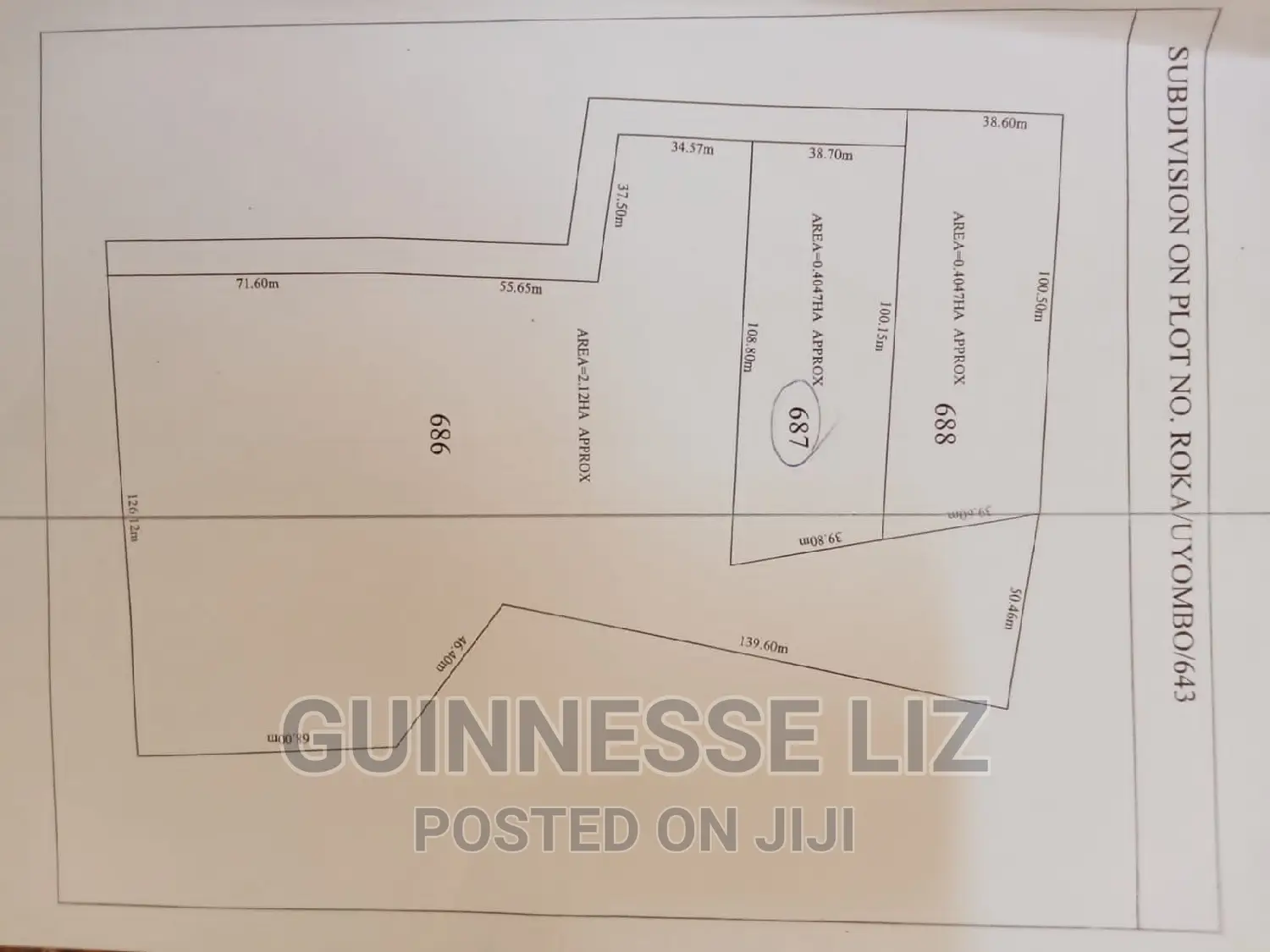 3rd Row 1 Acre Beach Land on Sale