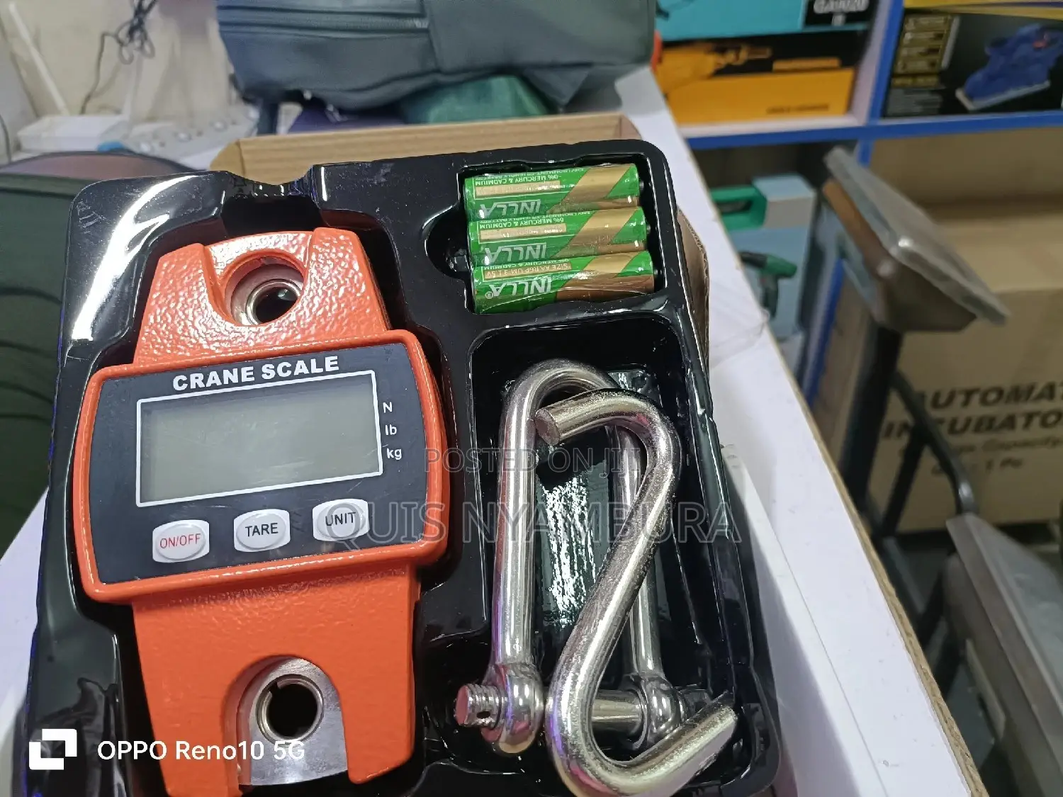 Digital Hanging Scale 300kg (Crane)