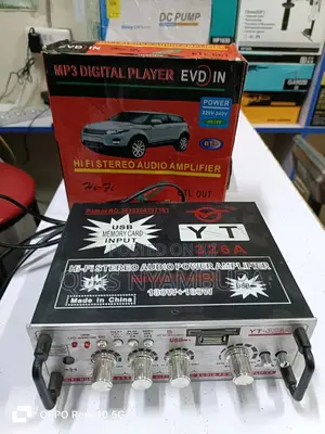 Digital Player Audio Amplifiers