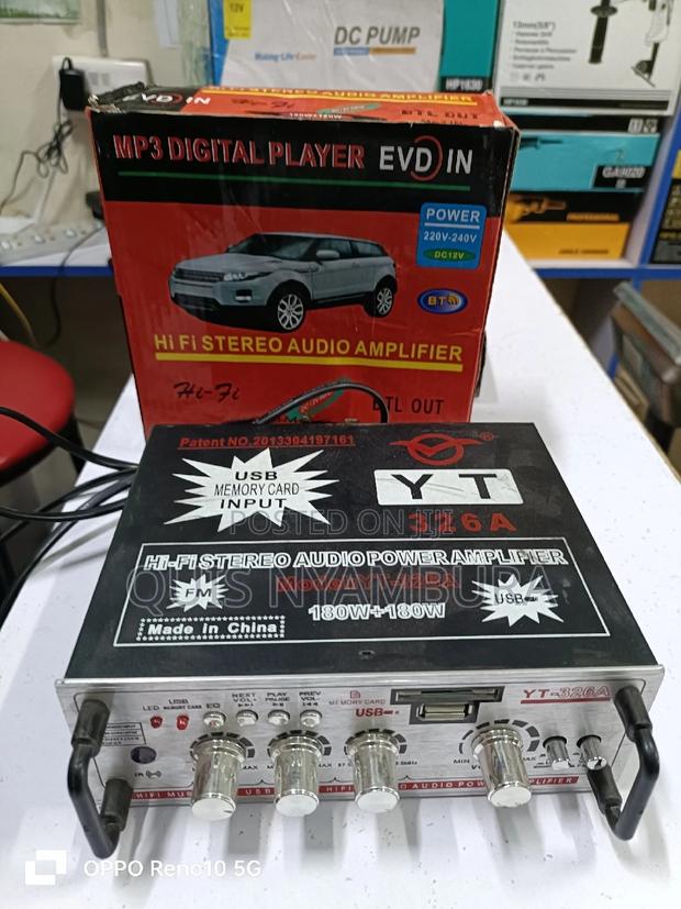 Digital Player Audio Amplifiers
