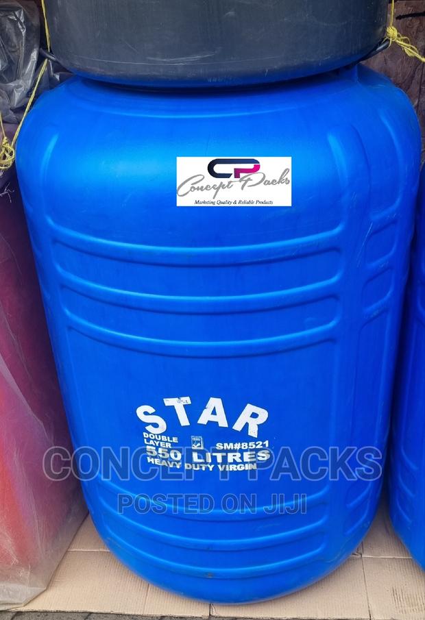 550ltr Blue Water Tank - main view