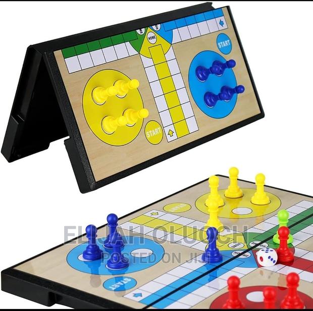 Magnetic Ludo Board Game - main view