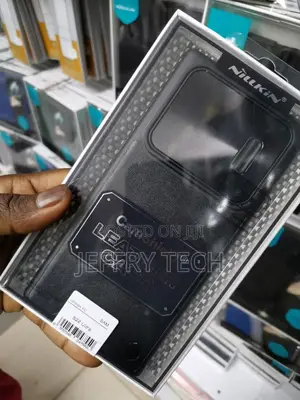 NILLKIN for Samsung Galaxy S22 Ultra Case,Camshield Leather