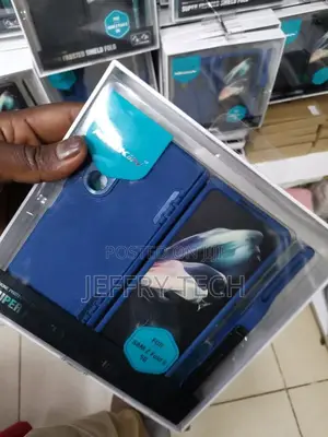 Samsung Galaxy Z Fold 5 Case Blue NILLKIN SUPER FROSTED SHIE