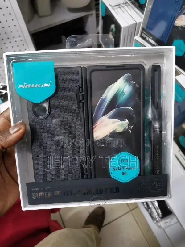 Samsung Galaxy Z Fold 5 Case Black NILLKIN SUPER FROSTED SHI