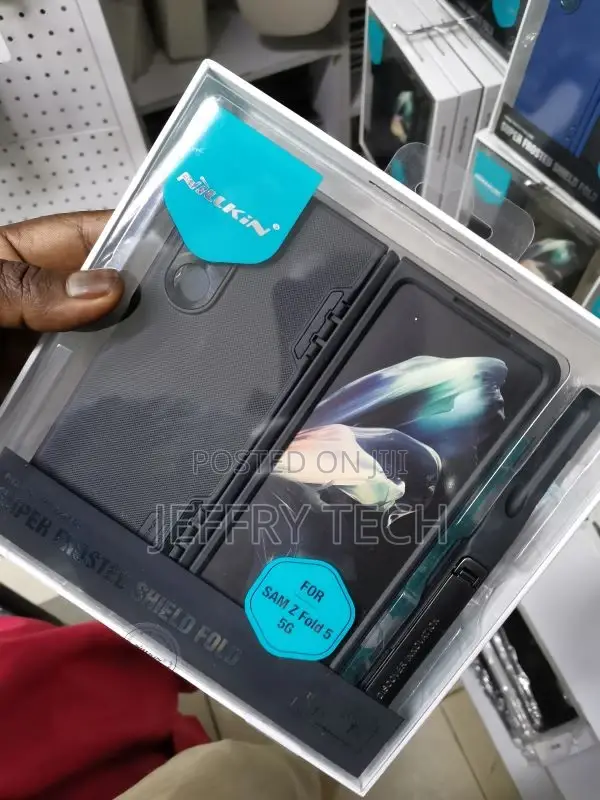 Samsung Galaxy Z Fold 5 Case Black NILLKIN SUPER FROSTED SHI