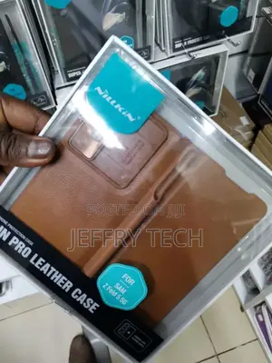 Samsung Galaxy Z Fold 5 Case Brown NILLKIN QIN PRO LEATHER