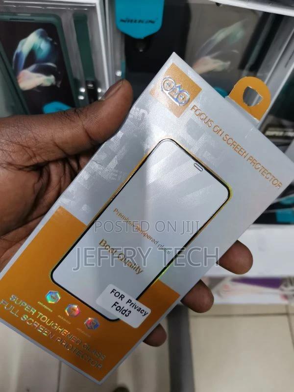 Galaxy Z Fold 3 Privacy Screen Protector, Anti-Peep 1PCS Out - thumbnail 2