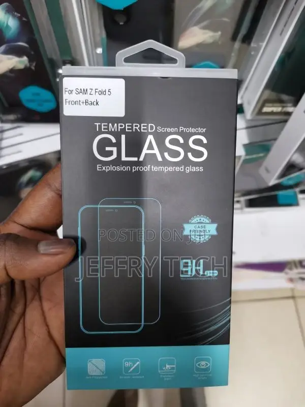Samsung Galaxy Z Fold 5 Tempered Glass Screen Protector Fron