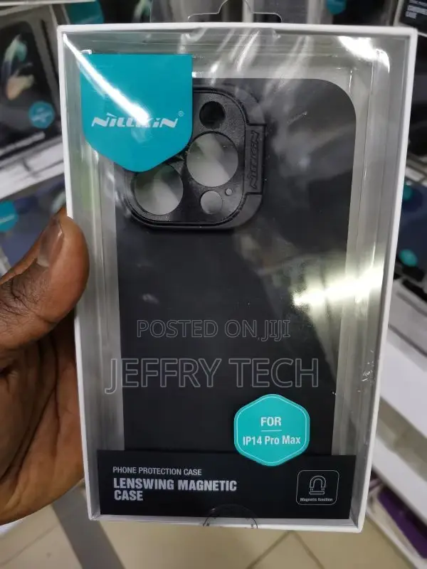 NILLKIN Lens Wing Magnetic Silicone Case iPhone 14 Pro Max