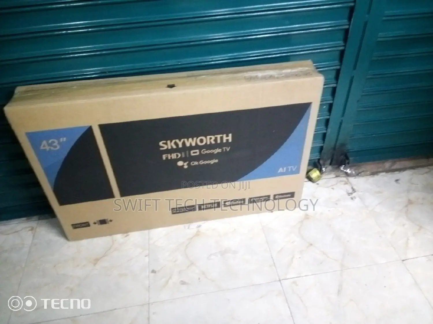Skyworth 43,43 Inches Smart Android Frameless Tv