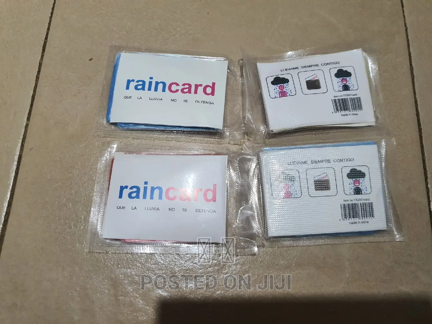 Pocketable Rain Card